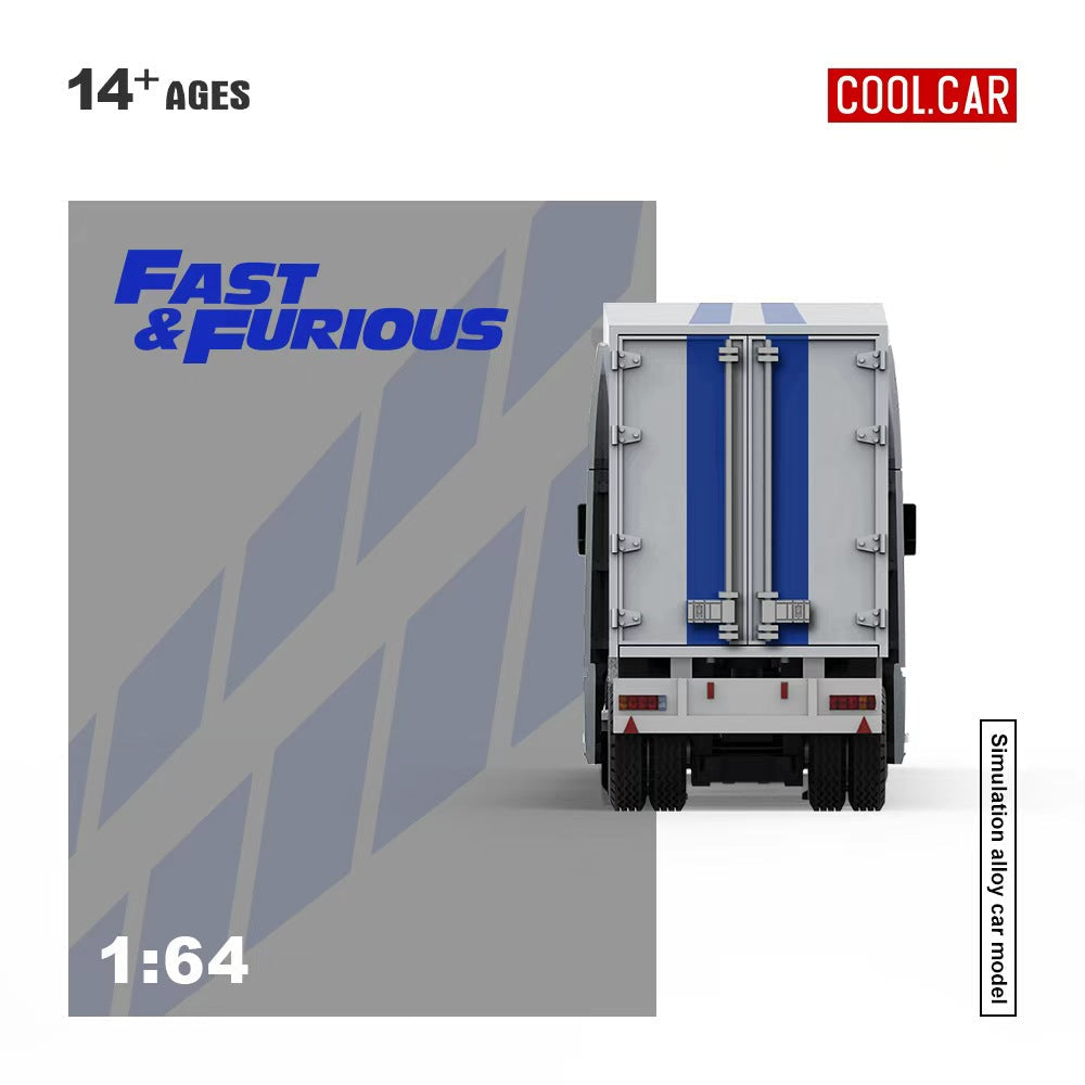 [Preorder] Cool Car 1:64 Freightliner "Fast & Furious" Livery Truck CC800117