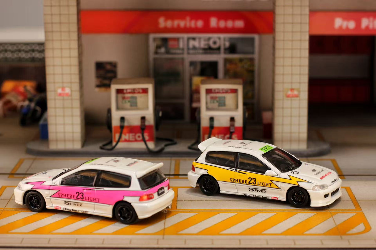 [Preorder] Street Weapon 1:64 Honda Civic EG6 Lighting Livery (2 Colours)