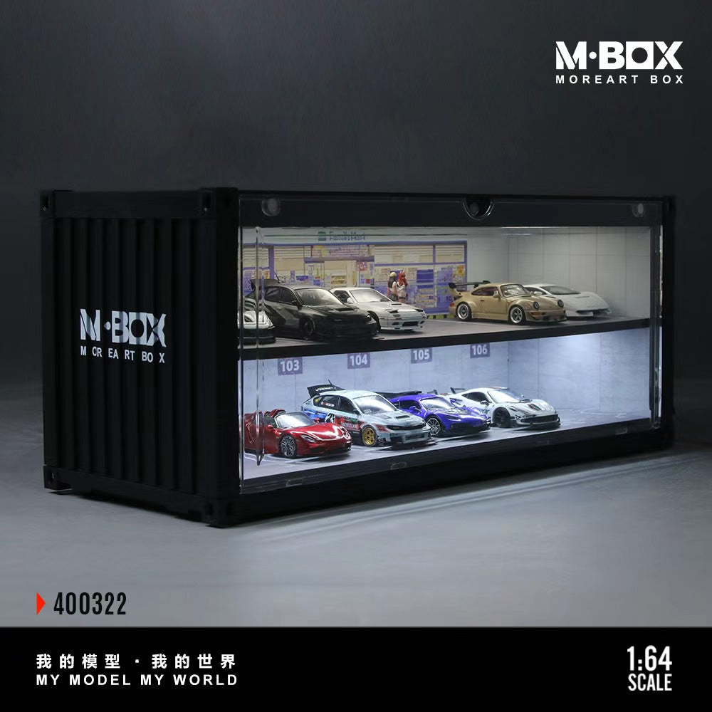 [Preorder] MBOX 1:64 CONTAINER MODEL STORAGE SCENE (2 Versions) MB400321/MB400322