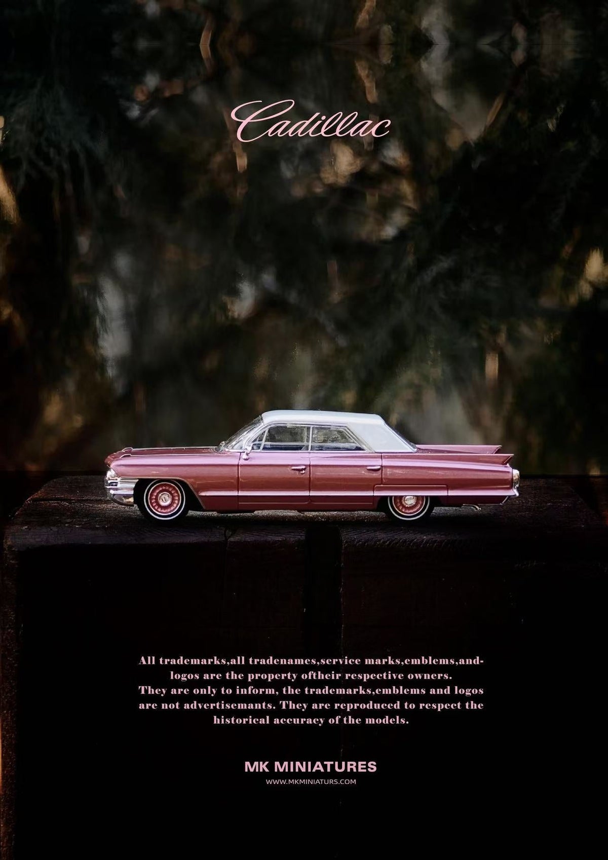 MK Miniatures 1:64 Cadillac DeVille (2 Versions)