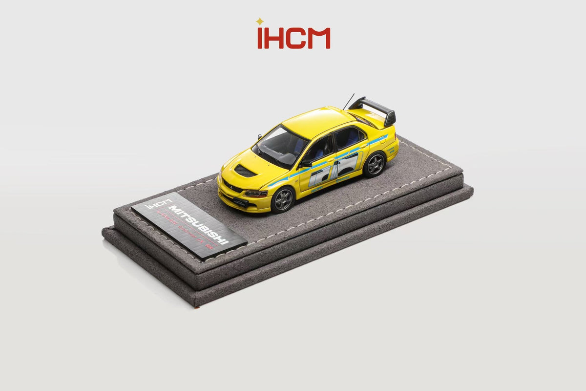 [Preorder] IHCM 1:64 MITSUBISHI LANCER EVIUTION IX GSR Yellow