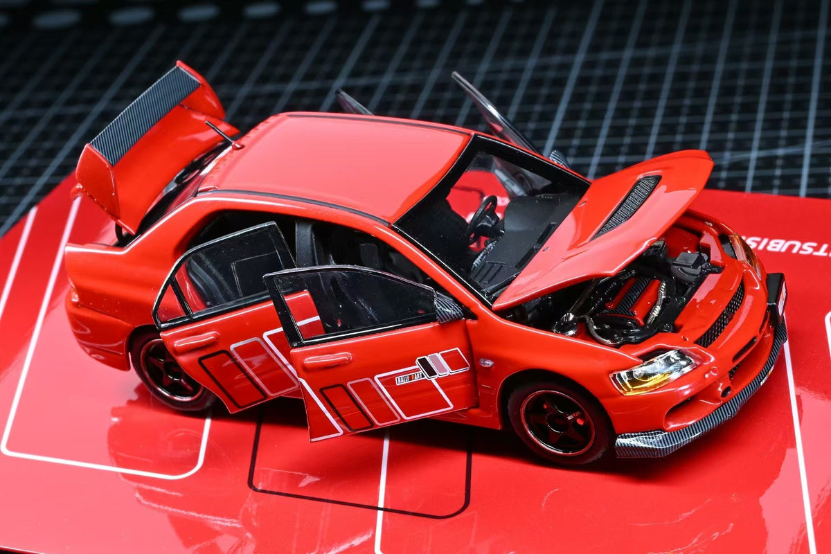 [Preorder] GatherJoy 1:43 Mitsubishi Lancer Evolution Ⅸ RALLIART Red