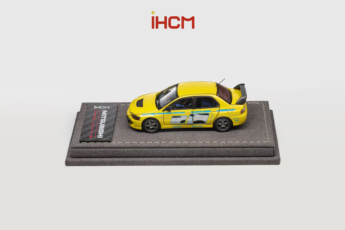 [Preorder] IHCM 1:64 MITSUBISHI LANCER EVIUTION IX GSR Yellow