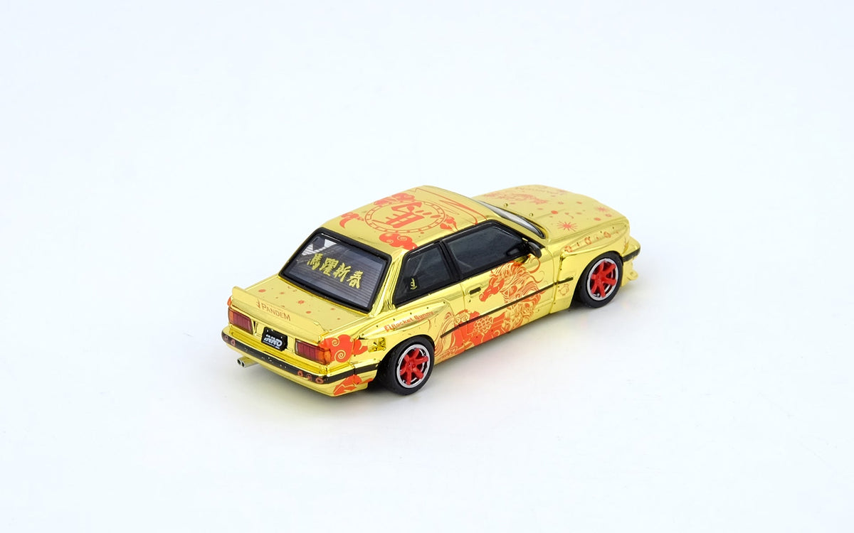 Inno64 1:64 PANDEM ROCKET BUNNY E30 The Year Of The Horse 2026 Limited Edition IN64-E30P-CNY2026