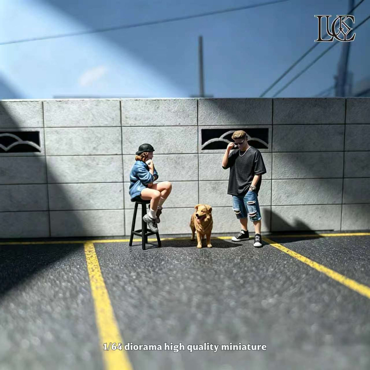 [Preorder] Lucky Studio 1:64 "Dog-Walking Buddies" Set LK2026071717