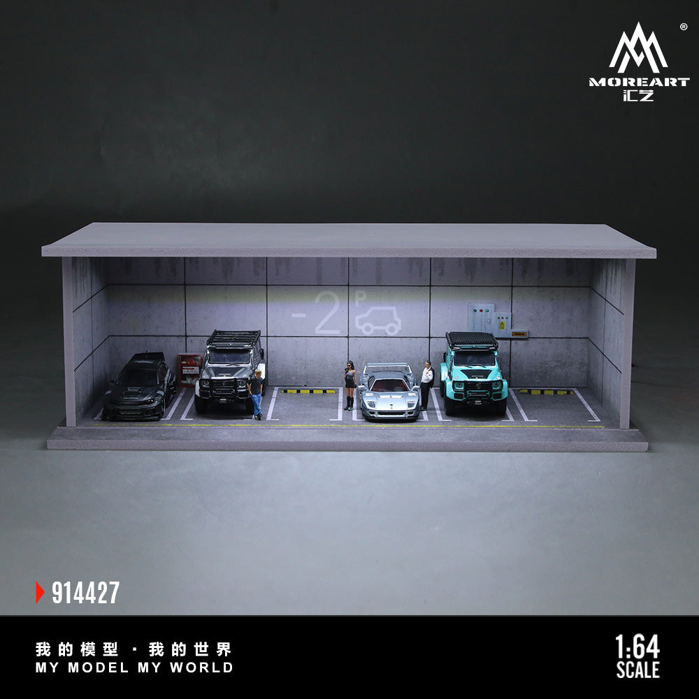 [Preorder] MoreArt 1:64 THEME LIGHTING ASSEMBLY SCENE (3 Versions) MO914425/MO914426/MO914427