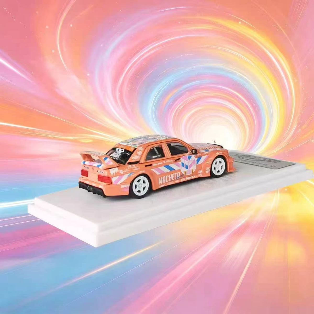 [Preorder] Rhino Model 1:64 Benz MERCEDES 190 EVO II Widebody Modified