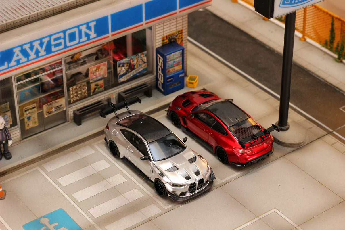 [Preorder] Street Weapon 1:64 BMW M4 Flossmann Full Widebody Kit G82 GTR (3 Colours)