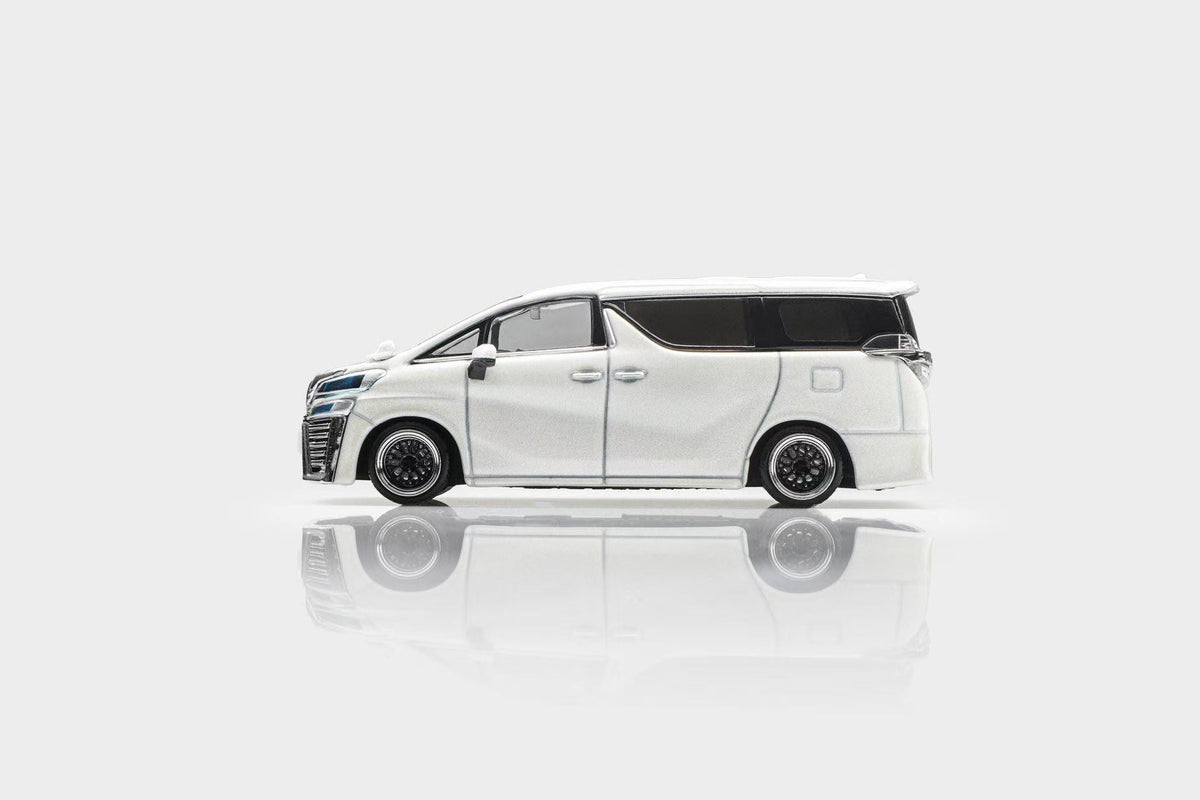 [Preorder] ModelModel 1:64 Toyota Vellfire H30W customized (2 Colours) MM64-Vellfire-001/2