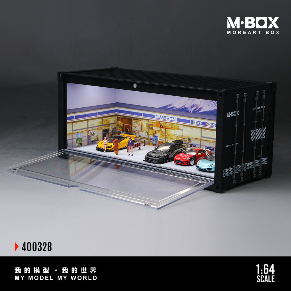 [Preorder] MBOX 1:64 CONTAINER MODEL STORAGE SCENE (2 Versions) MB400328/MB400329