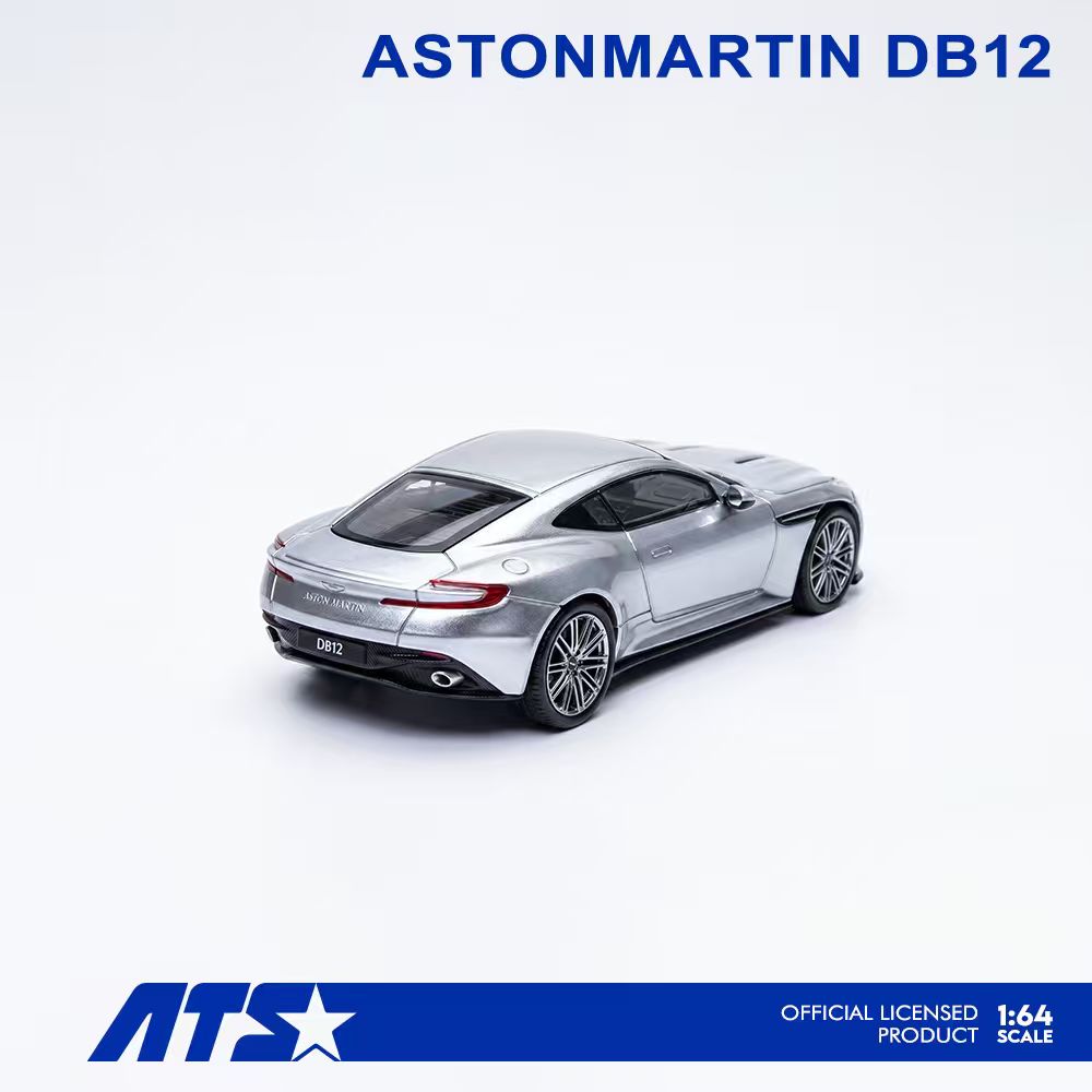 [Preorder] ATS Model 1:64 ASTON MARTIN DB12 - Lightning Silver ATS881307