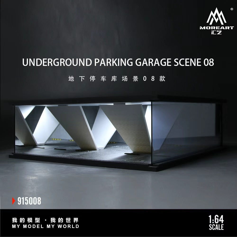 [Preorder] MoreArt 1:64 UNDERGROUND PARKING GARAGE SCENE 08 MO915008
