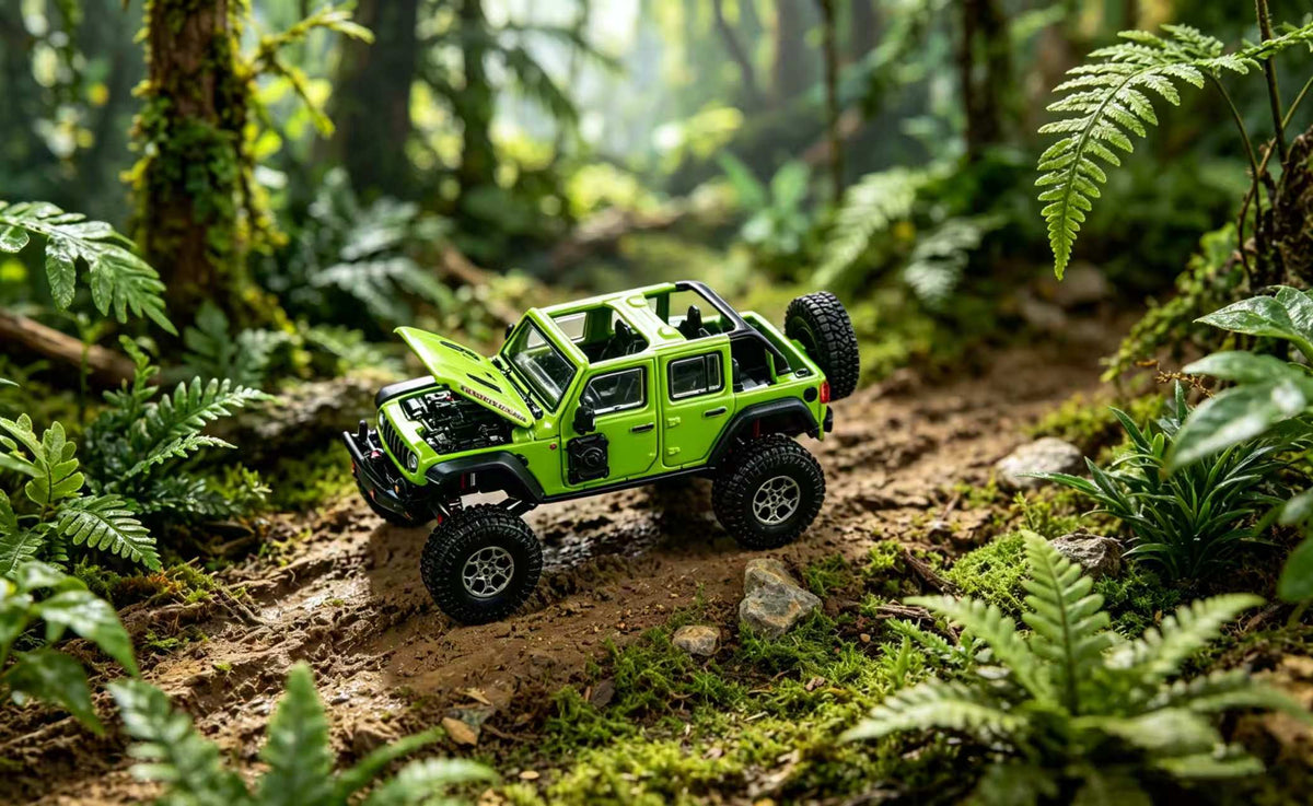 [Preorder] GCD 1:64 Jeep Wrangler - LHD 2024 (2 Colours) KS-102-648/KS-102-649