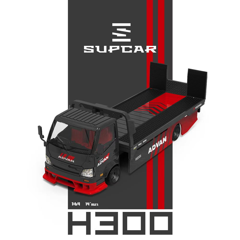 [Preorder] SUPCAR 1:64 ADVAN H300 Red & Black Livery SC647241