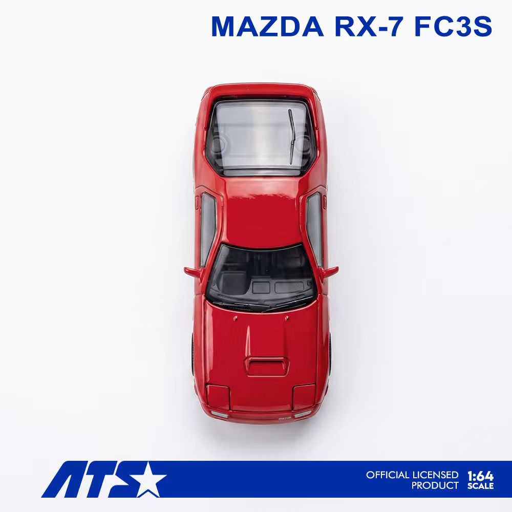 [Preorder] ATS Model 1:64 Mazda RX-7 FC3S (2 Colours) ATS880205/ATS880206