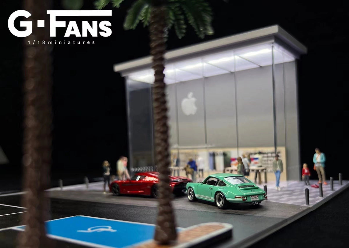 G.Fans 1:64 Diorama Apple Store Building 710032
