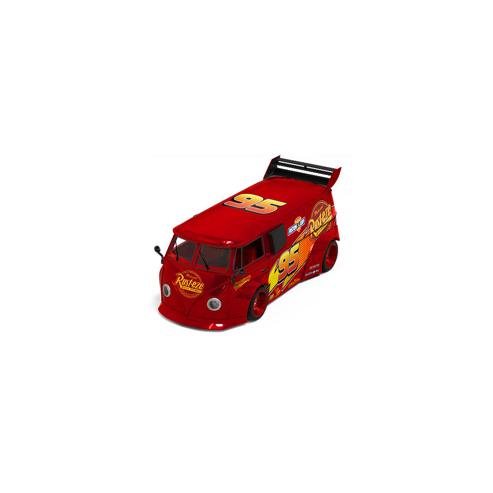 [Preorder] Cool Car 1:64 Volkswagen TI PICKUP Lighting Mcqueen Metallic red CC642951