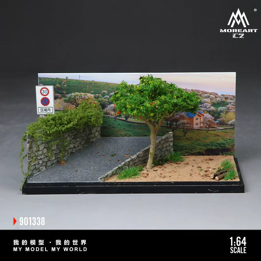 [Preorder] MoreArt 1:64 MINIATURE SCENE OF A RURAL HILLSIDE MO901338