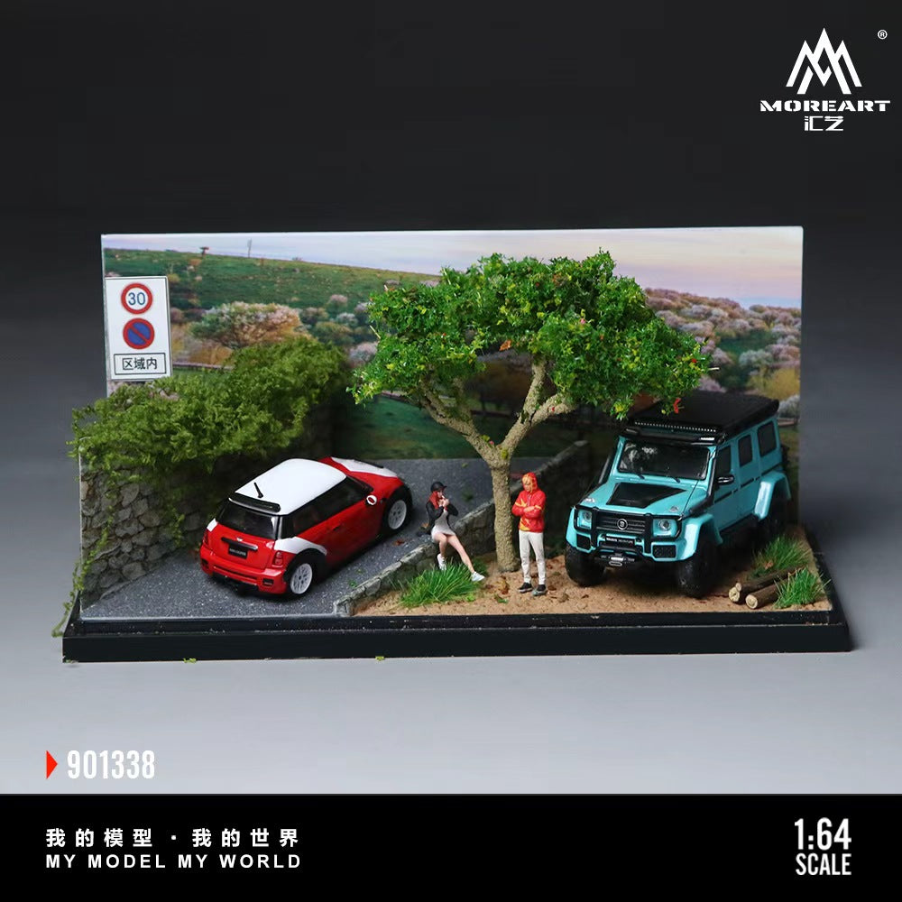 [Preorder] MoreArt 1:64 MINIATURE SCENE OF A RURAL HILLSIDE MO901338