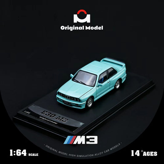 [Preorder] Original Model 1:64 BMW E30 M3 - Mint Green OM647810
