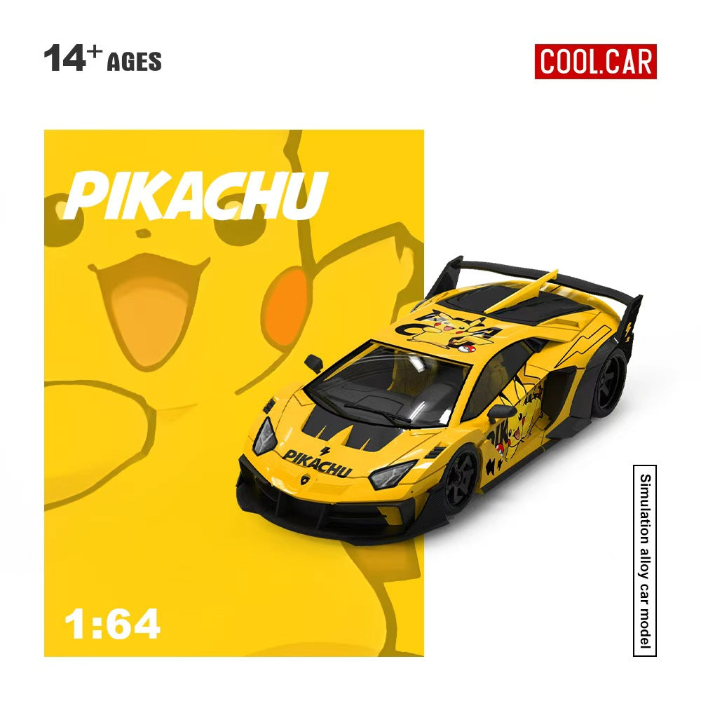 [Preorder] Cool Car 1:64 Lamborghini GTEVO Pikachu Livery CC643833