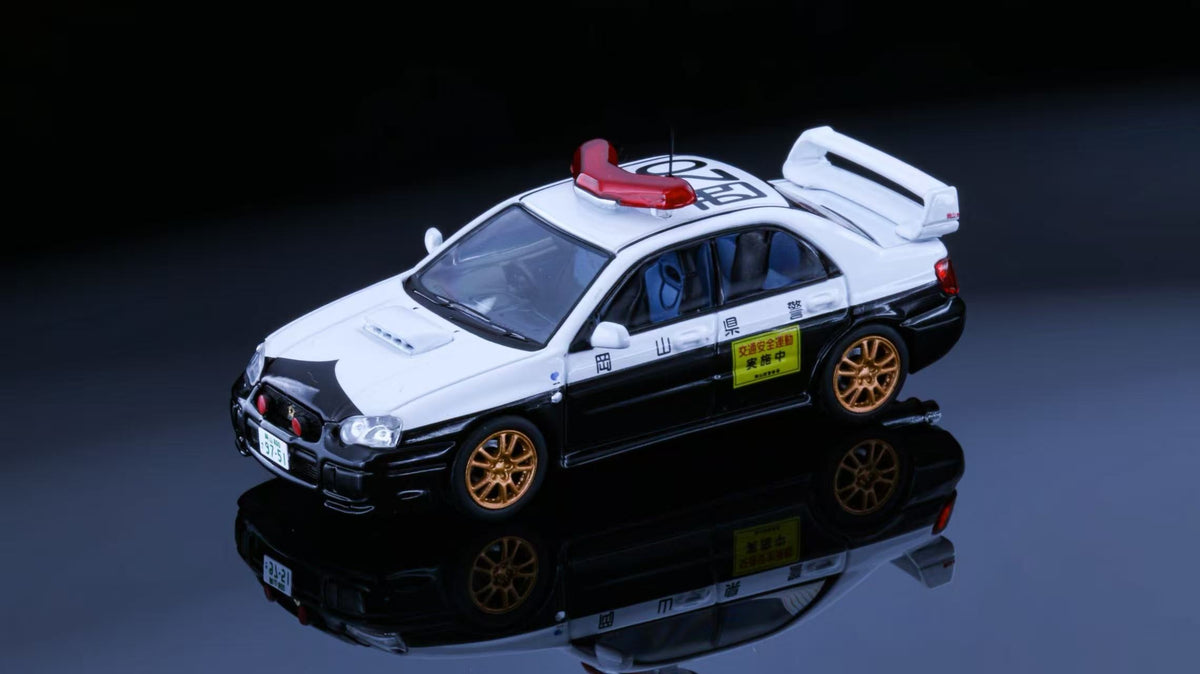 Rollin 1:64 Subaru Impreza Japanese police car (4 Versions)