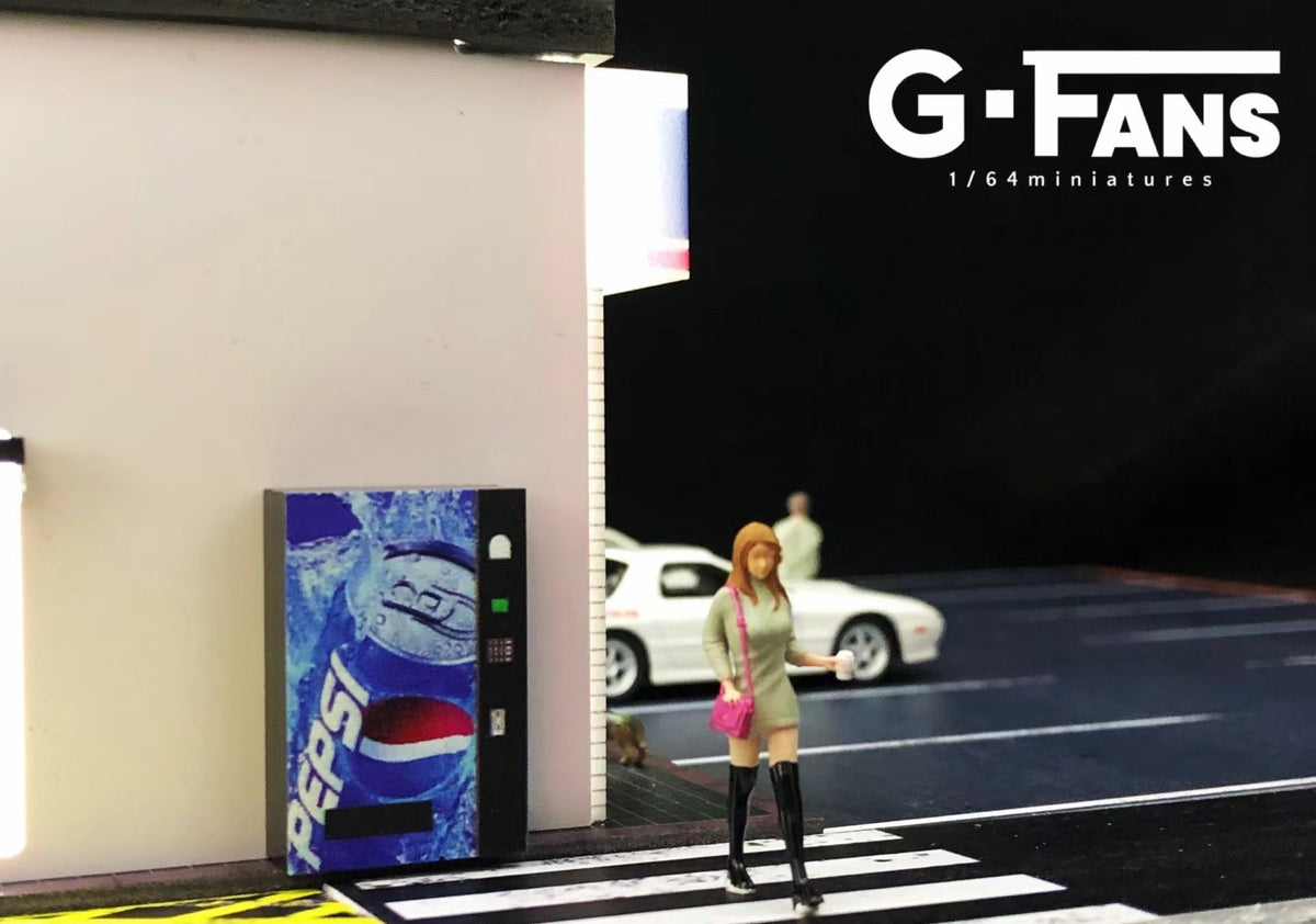 G.Fans 1:64 LAWSON Building Diorama Model 710024