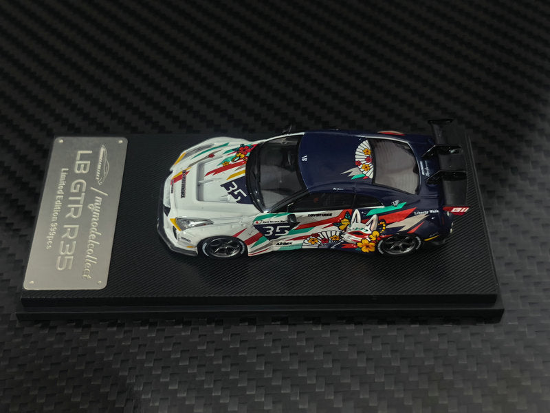 [Preorder] Model Collect 1:64 LB GTR R35 1.5 Kitsune Mask Livery MC640004S