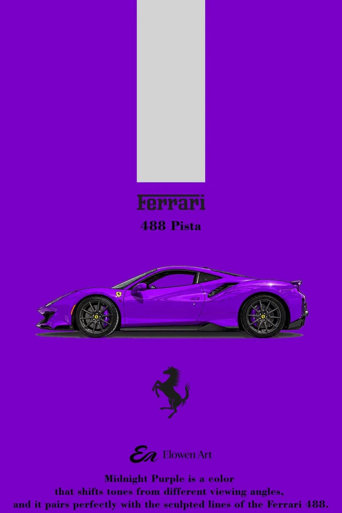 [Preorder] Elowen Art 1:64 488 Pista (5 Colours)
