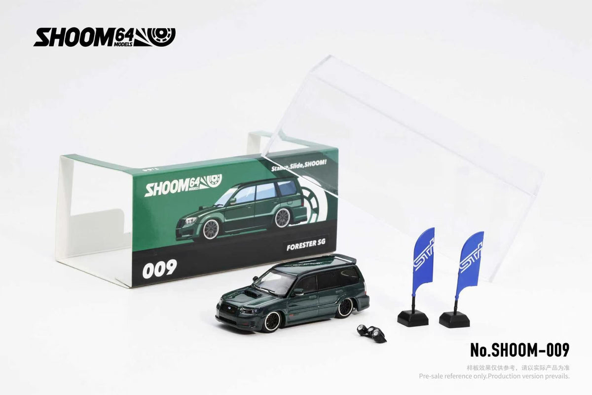 SHOOM64 1:64 Subaru Forester STi (SG) 2005 (3 Colours) SHOOM-093-006/ SHOOM-093-008/ SHOOM-093-009