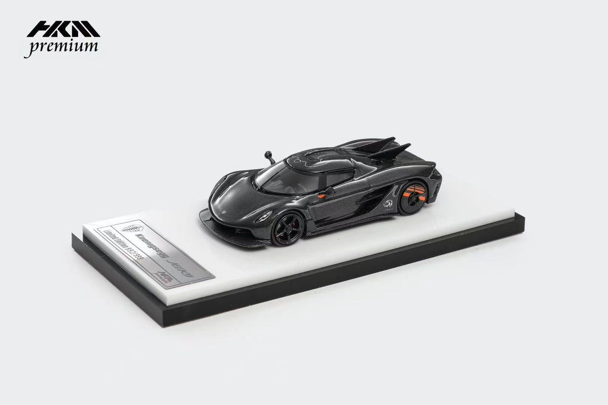 HKM Premium 1:64 Koenigsegg Jesko Absolut - Full Carbon (2 Versions)