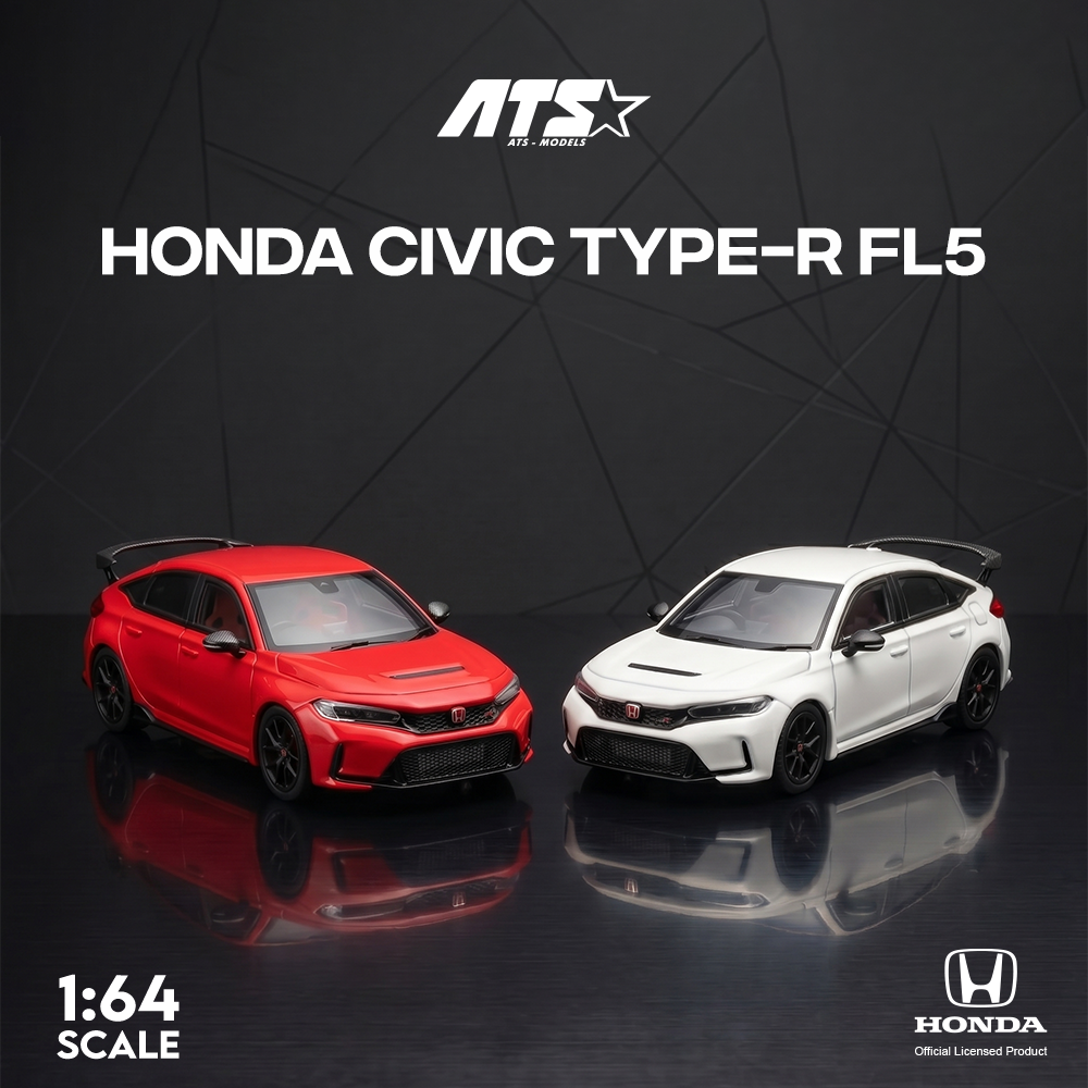 [Preorder] ATS Model 1:64 Honda Civic Type-R FL5 (2 Colours) ATS880501/ ATS880502