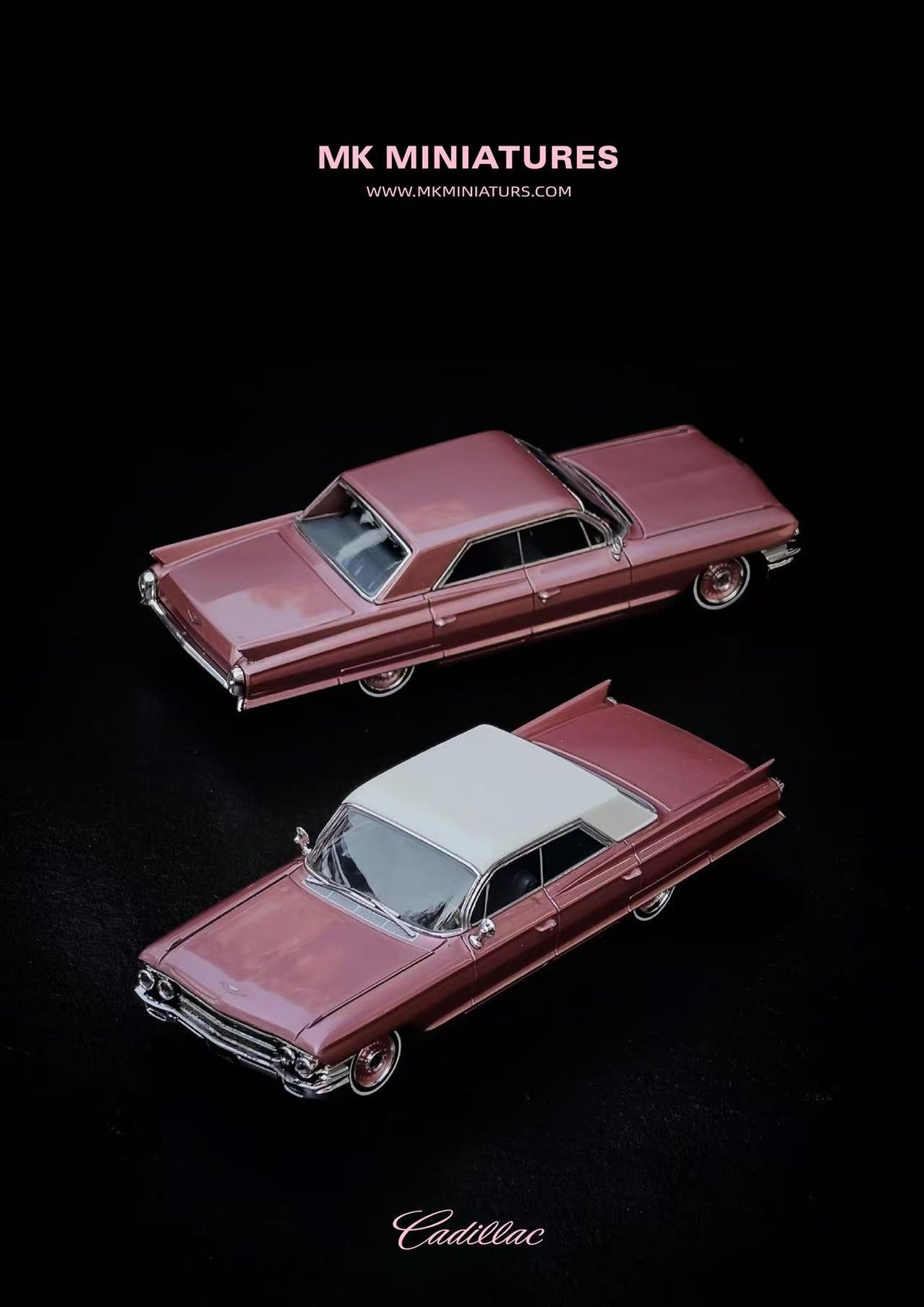 MK Miniatures 1:64 Cadillac DeVille (2 Versions)