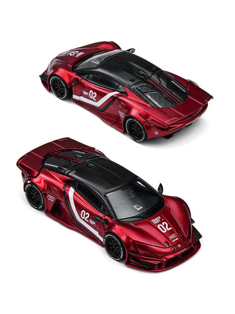 [Preorder] TimeMicro × PSC DESIGN 1:64 Yangwang U9 "RAGE” Corsa Red TM648804