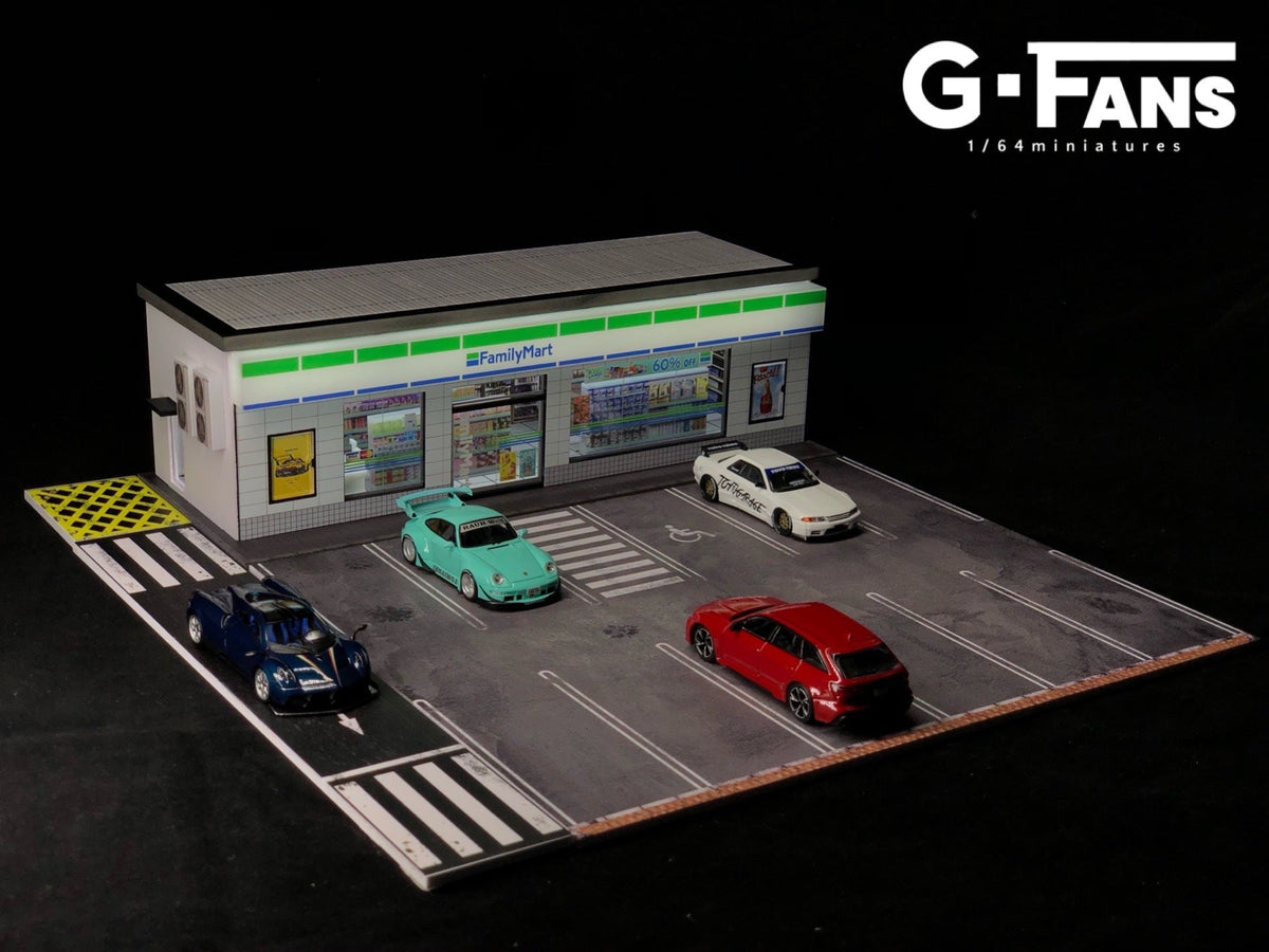 G.Fans 1:64 Family Mart Diorama 710021
