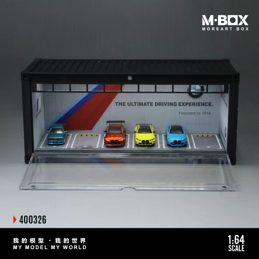 [Preorder] MBOX 1:64 CONTAINER MODEL STORAGE SCENE (2 Versions) MB400325/MB400326
