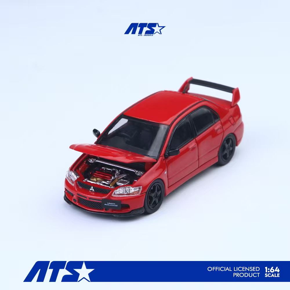 [Preorder] ATS Model 1:64 Mitsubishi LANCER EVOLUTION IX (2 Colours) ATS880801/ ATS880803
