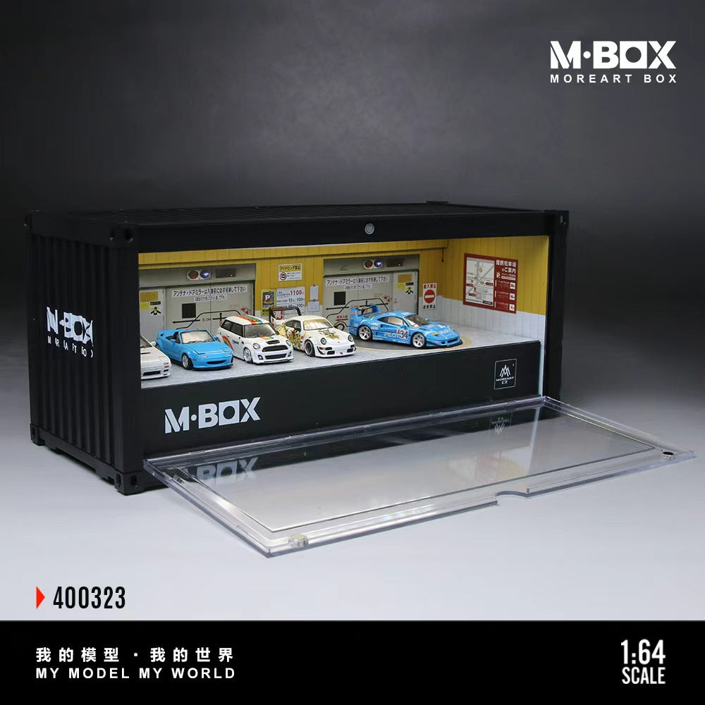 [Preorder] MBOX 1:64 CONTAINER MODEL STORAGE SCENE (2 Versions) MB400323/MB400324