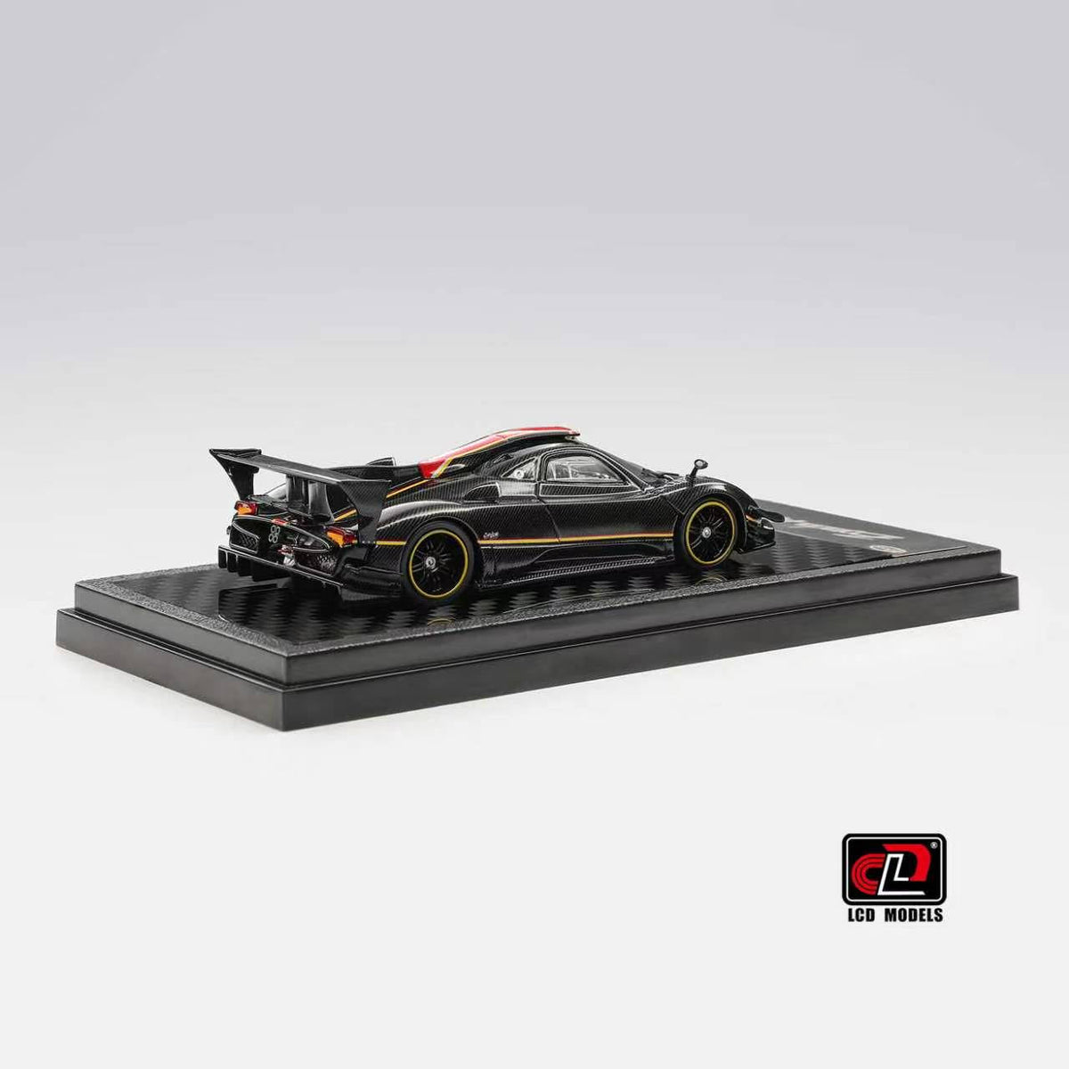 [Preorder] LCD 1:64 Pagani Zonda Revolution REVO Carbon Black LCD64045-Carbon Black