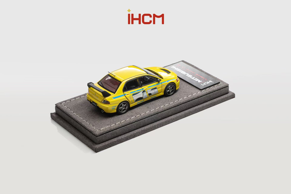 [Preorder] IHCM 1:64 MITSUBISHI LANCER EVIUTION IX GSR Yellow