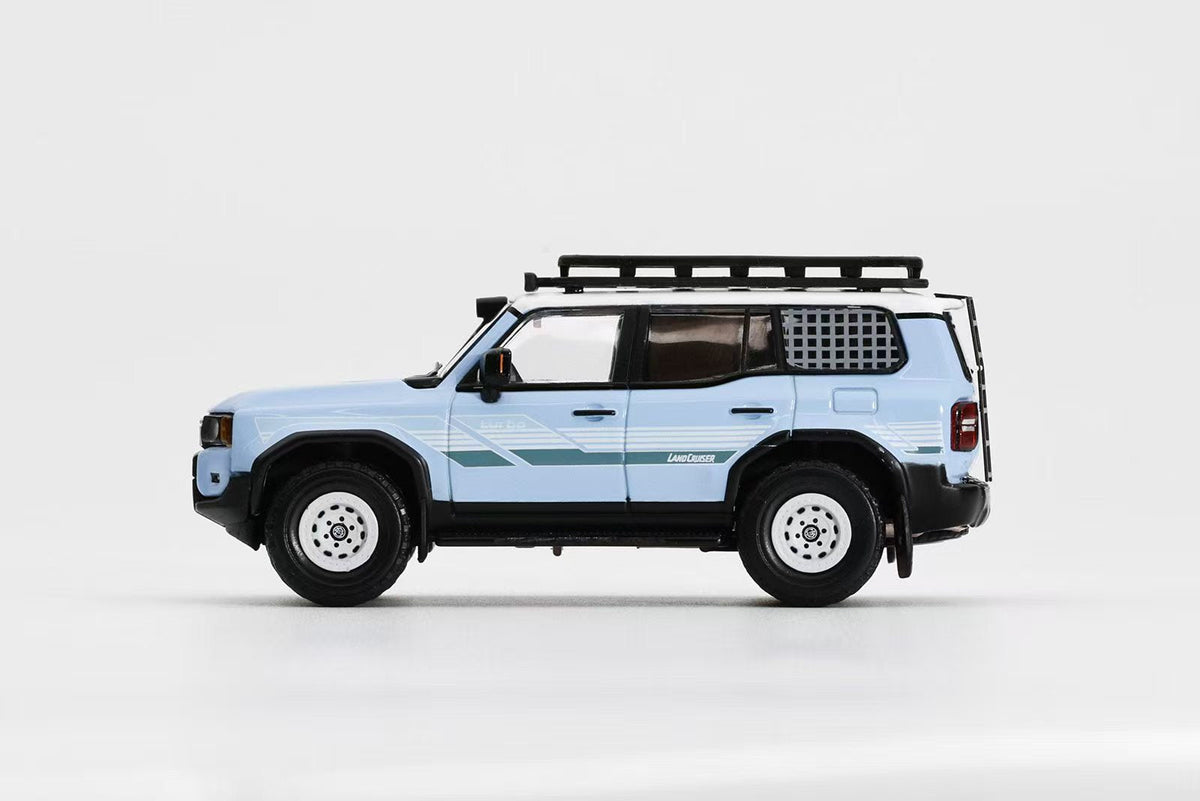 GCD 1:64 Toyota LAND CRUISER PRADO 2024 - LHD BLUE KS-075-581