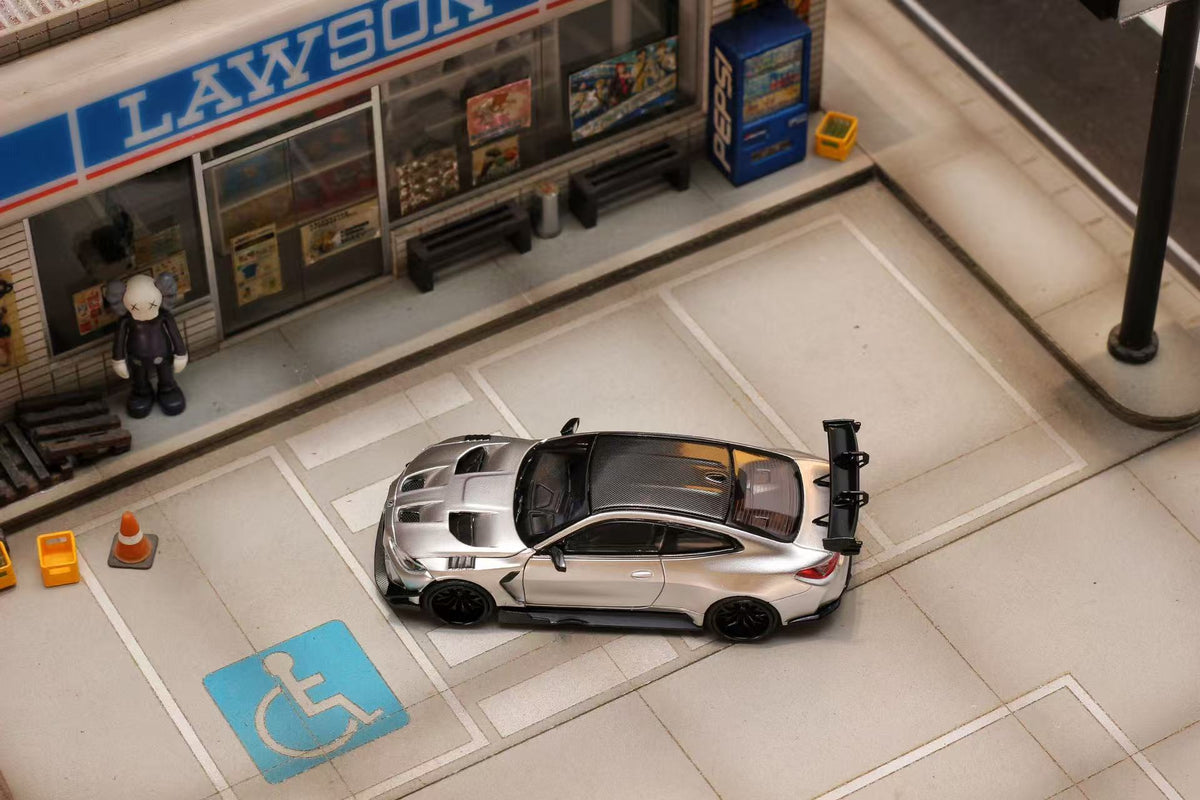 [Preorder] Street Weapon 1:64 BMW M4 Flossmann Full Widebody Kit G82 GTR (3 Colours)
