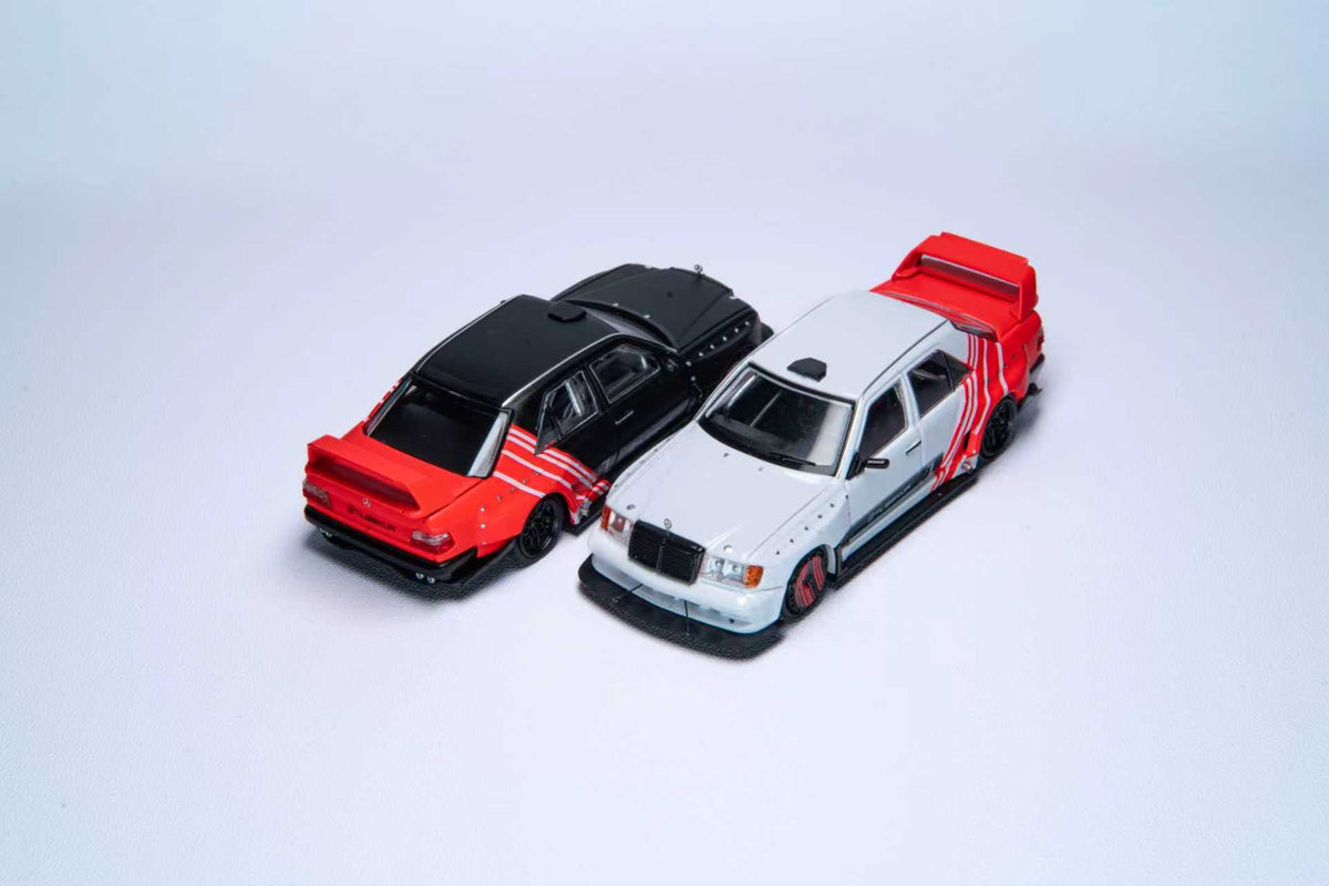 Rhino Model 1:64 Mercedes Benz W124 Modified  (2 Colours)