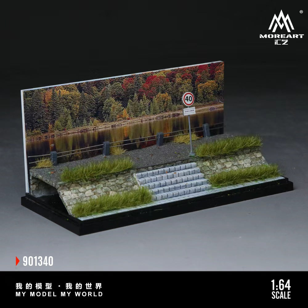 [Preorder] MoreArt 1:64 The Water-side village Road MO901340