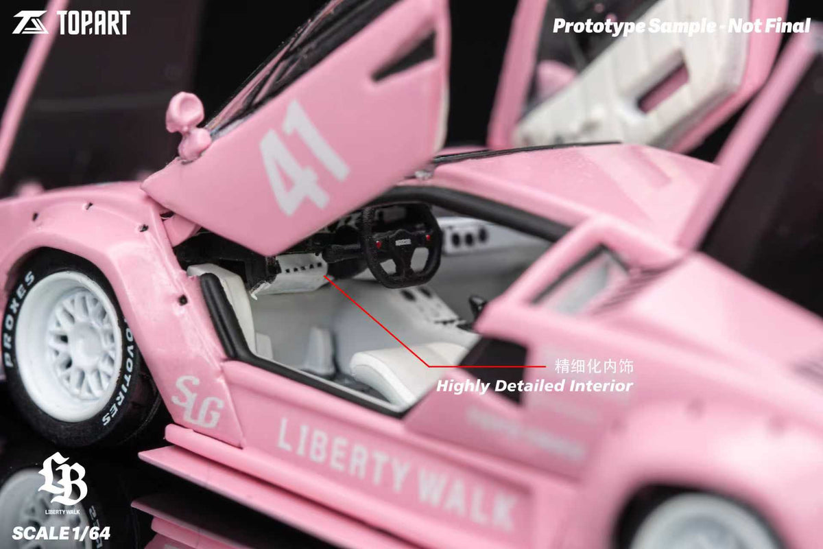 [Preorder] TOPART 1:64 LBWK Lamborghini Countach TAO640012