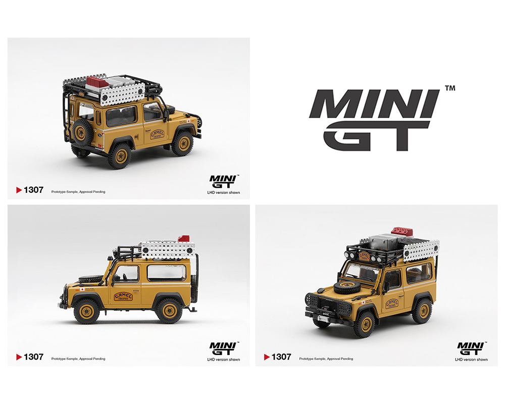 [Preorder] MINI GT 1:64 Land Rover Defender 90 1985 Camel Trophy Borneo Team Japan MGT01307