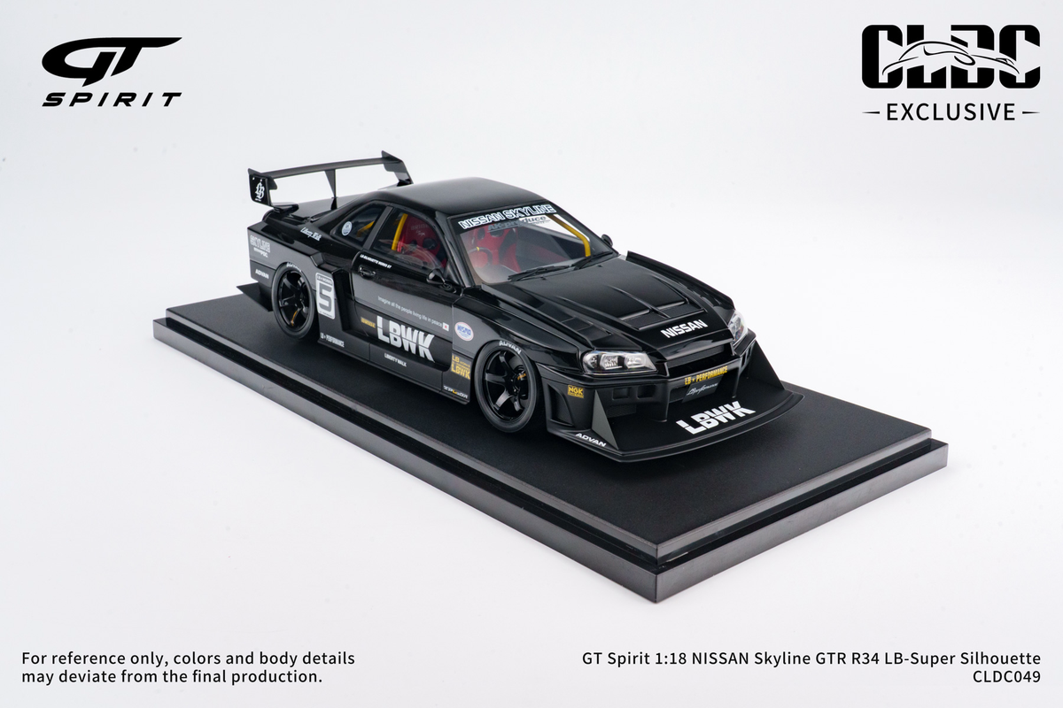 GT Spirit 1:18 NISSAN Skyline GTR R34 LB-Super Silhouette CLDC049