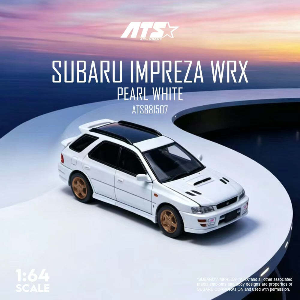 [Preorder] ATS Model 1:64 Subaru IMPREZA WRX (2 Colours) ATS881507/ATS881508