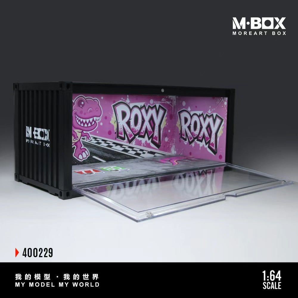 [Preorder] MBOX 1:64 Dinosaur Painted Container Scene MB400229/ MB400230/ MB400231