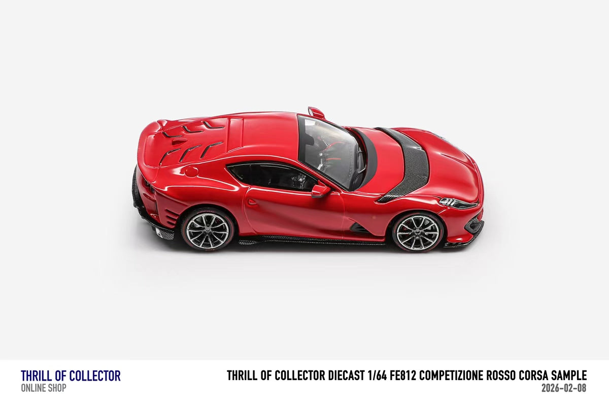 TOC 1:64 Ferrari 812C 3.0 (4 Colours)